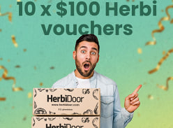 Win 1 of 10 $100 Herbidoor Vouchers