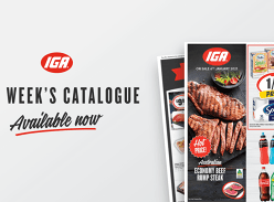 Win 1 of 10 $100 IGA Gift Cards
