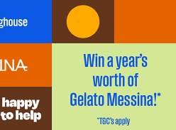 Win 1 of 10 $1500 Gelato Messina Gift Cards