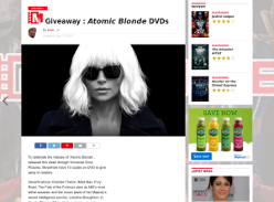Win 1 of 10 Atomic Blonde DVDs