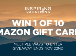 Win 1 of 10 AU$100 Amazon Gift Cards