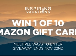 Win 1 of 10 AU$100 Amazon Gift Cards