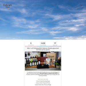 Win 1 of 10 beautiful Cobram Estate gourmet kitchen prize packs