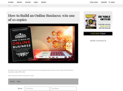 Win 1 of 10 copies of How to Build an Online Business