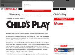 Win 1 of 10 Double Passes to Child's Play
