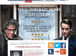 Win 1 of 10 double passes to Final Portrait