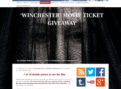 Win 1 of 10 double passes to see Winchester