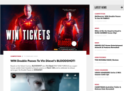 Win 1 of 10 Double Passes to Vin Diesel’s Bloodshot