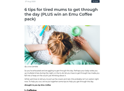 Win 1 of 10 Emu Coffee Packs
