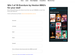 Win 1 of 10 Everdure by Heston BBQ's for your dad!