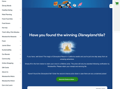 Win 1 of 10 Family Disneyland Trips