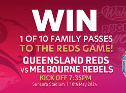 Win 1 of 10 Family Passes to a Reds Game