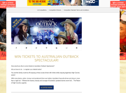 Win 1 of 10 Family Passes to Australian Outback Spectacular