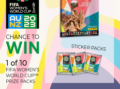 Win 1 of 10 FIFA Women's World Cup Sticker Album Packs