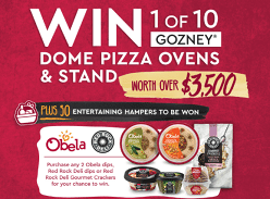 Win 1 of 10 Gozney Pizza Ovens