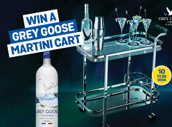 Win 1 of 10 Grey Goose Bar Carts