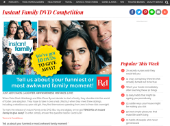 Win 1 of 10 Instant Family DVDs