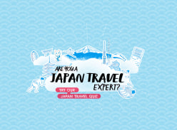 Win 1 of 10 Japan Tour Vouchers or 1 of 5 One-Night Accomodation Vouchers