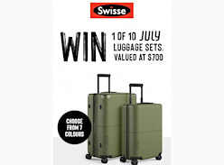 Win 1 of 10 July Luggage Sets