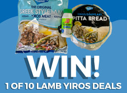 Win 1 of 10 Lamb Yiros Deals