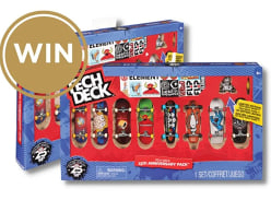Win 1 of 10 Limited Edition Tech Deck 25th Anniversary Packs
