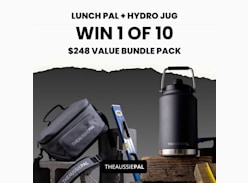 Win 1 of 10 Lunch Pal & Hydro Jug