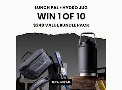 Win 1 of 10 Lunch Pal & Hydro Jug