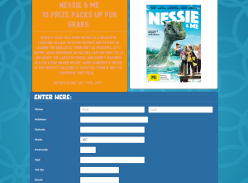 Win 1 of 10 Nessie and Me dvds