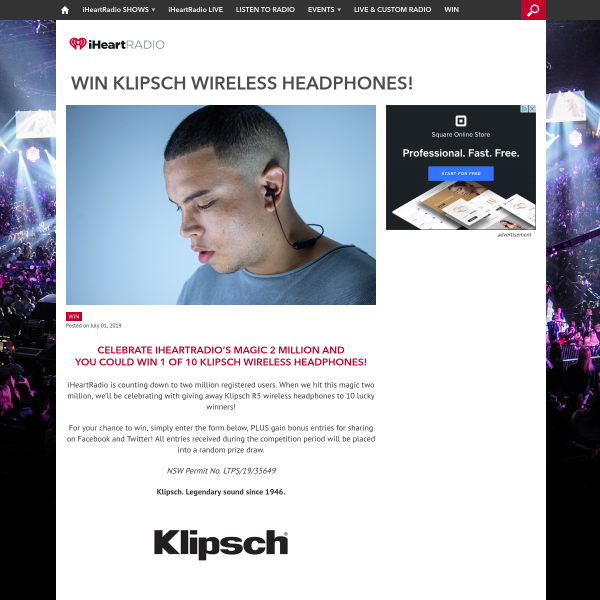 Win 1 of 10 Pairs of Klipsch R5 Wireless Headphones