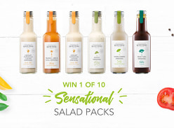 Win 1 of 10 Sensational Salad Dressing Packs