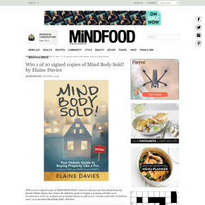 Win 1 of 10 signed copies of Mind Body Sold! by Elaine Davies