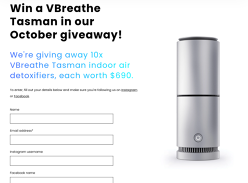 Win 1 of 10 Tasman Indoor Air Detoxifiers