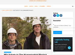 Win 1 of 10 The Hummingbird Project DPs