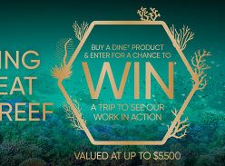 Win 1 of 10 Trips for for 2 to the Great Barrier Reef
