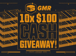 Win 1 of 10 US$100 Cash Prizes