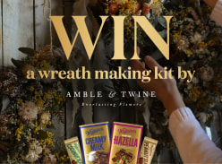 Win 1 of 10 Wreath Making Kit by Amber & Twine