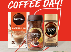 Win 1 of 10 Year's Supply of Coffee Prizes