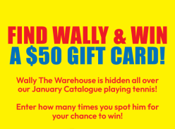 Win 1 of 100 $50 Gift Cards