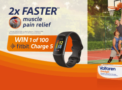 Win 1 of 100 Fitbit Charge5