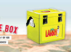 Win 1 of 100 Limited Edition Larry Ice Boxes