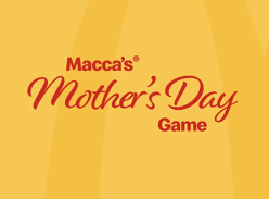 Win 1 of 100 McDonald’s Mother’s Day Blankets
