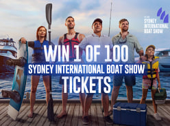 Win 1 of 100 Tickets to Sydney International Boat Show