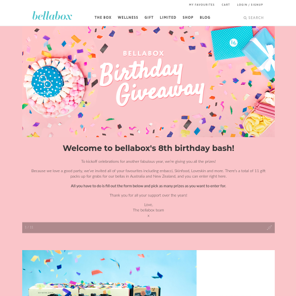 Win 1 of 11 Prize Packs Worth Up to $665