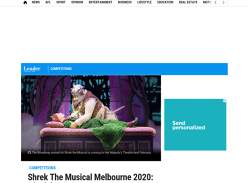 Win 1 of 12 Double Passes to Shrek The Musical in Melbourne