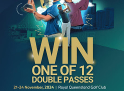 Win 1 of 12 Double Passes to the PGA Championships at Royal Queensland Golf Club