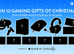 Win 1 of 12 Gaming Gifts