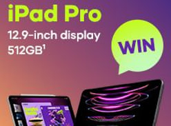 Win 1 of 12 iPad Pro