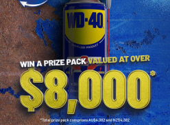 Win 1 of 12 Prizes Valued at over $8,000
