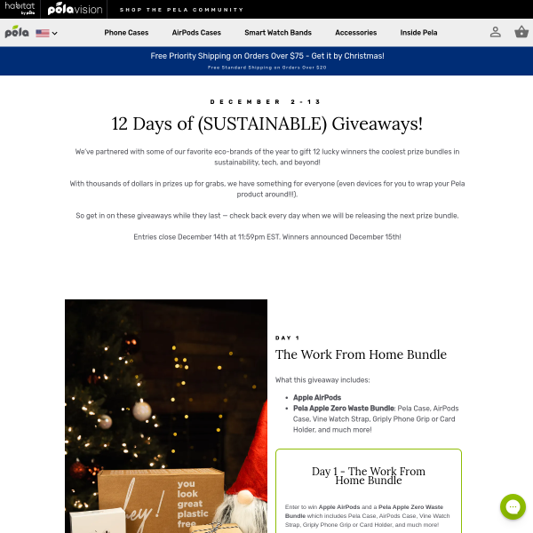 Win 1 of 12 Sustainability Bundles