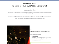 Win 1 of 12 Sustainability Bundles